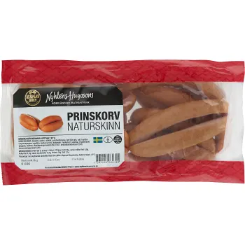 Prinskorv 600g Nyhléns Hugosons.