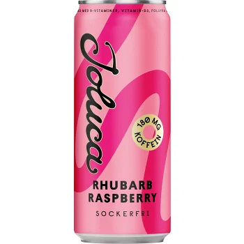 Kolsyrad dryck Rhubarb Raspberry 33cl Joluca.