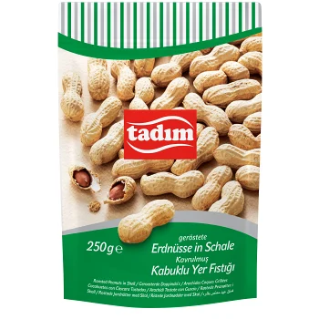 Jordnötter med skal 250g Tadim.
