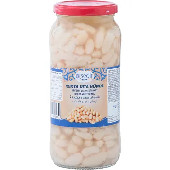 Vita Bönor 540g Sedir Food.