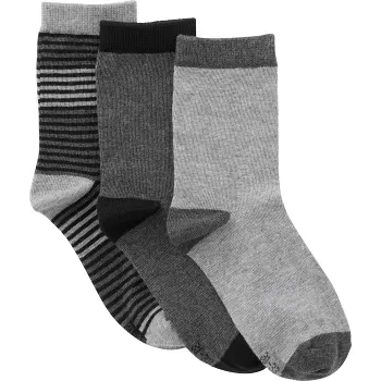 Strumpa Hjo 3p gråmel 37/39 ICA I love eco.