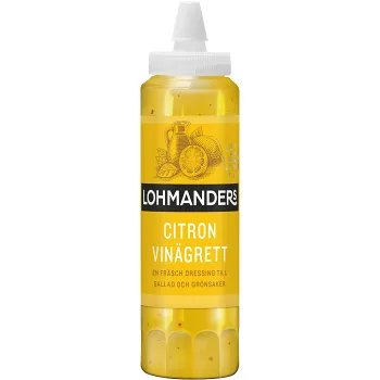 Citronvinägrett 250ml Lohmanders.