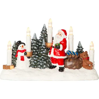 Batteriljusstake Merryville Tomte Star Trading.