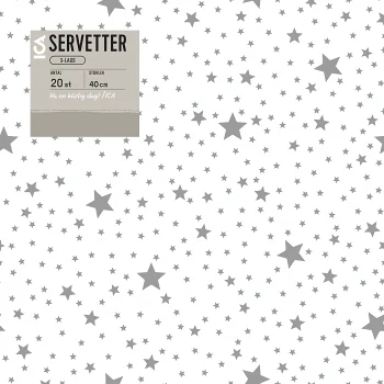 Servett Starsilver 40cm ICA.