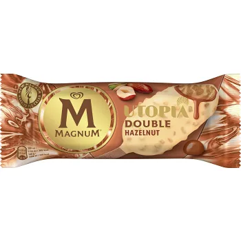 Glasspinne Utopia double hazelnut 1-p Magnum.