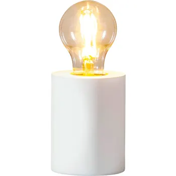 Lampfot E27 Tub vit 1st Star Trading.