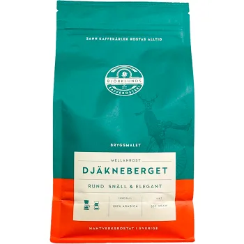 Kaffe Djäkneberget Bryggmalet 500g Björklunds Kafferosteri.