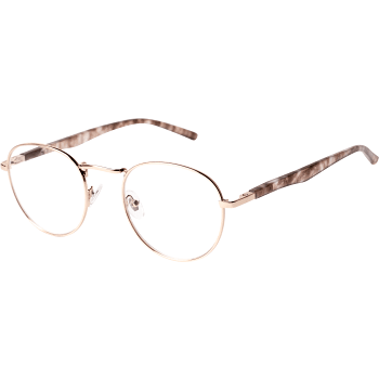 Läsglasögon 009 guld +1 Waye Readers.