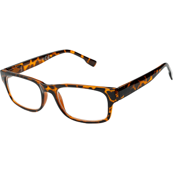 Läsglasögon 002 brun +1 Waye Readers.