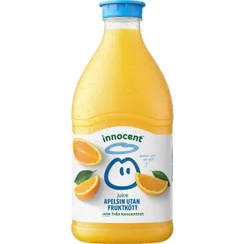Apelsinjuice utan fruktkött 1,5l Innocent.