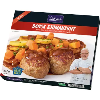 Dansk sjömansbiff 420g Dafgårds.