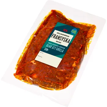 Fransyska grillmarinerad skivad ca 1,1kg ICA.
