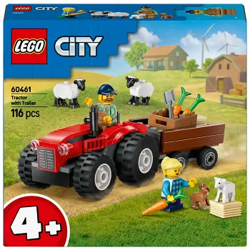 LEGO Röd jordbrukstraktor 60461.