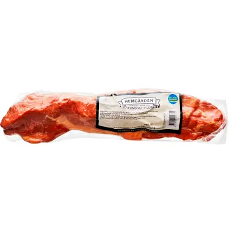 Fläskfilé Alvedsrökt ca 500g Hemgården.