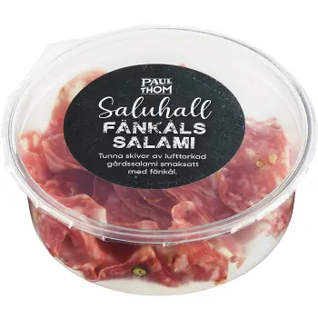 Salami Fänkål Saluhall 70g PAUL och THOM.