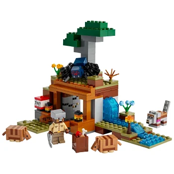 LEGO Minecraft Expeditionen till Bältdjursgruvan 21269.