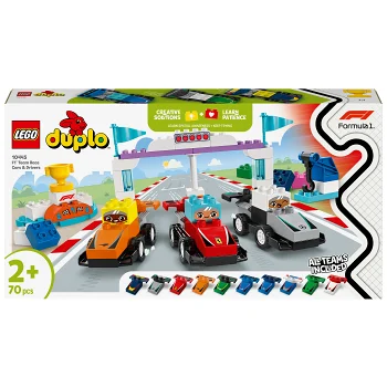LEGO Duplo F1 Team - racerbilar och förarer 10445.
