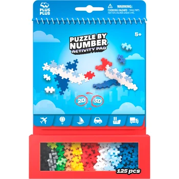 Plus Plus Activity Pad Fordon.