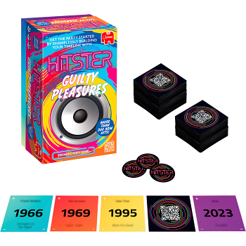 Hitster Guilty Pleasures Jumbo.