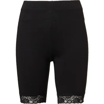 Cykelbyxa med spets Svart L ICA I love eco.