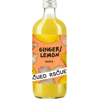 Ingefära/Citron Shot 500 Ml Rscued.