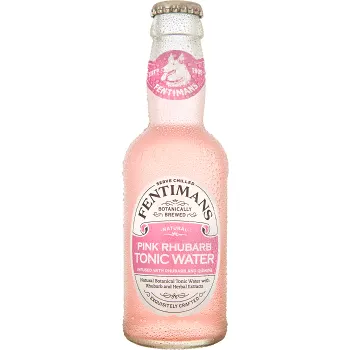 Tonic Water Pink Rhubarb 200ml Fentimans.