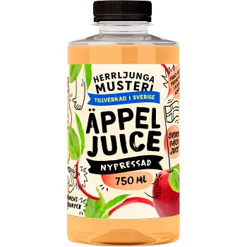 Äpplejuice 750ml Herrljunga Musteri.