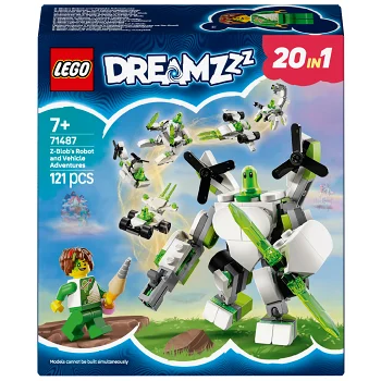 LEGO DREAMZzz Äventyr med Z-Blob-robot och fordon 71487.