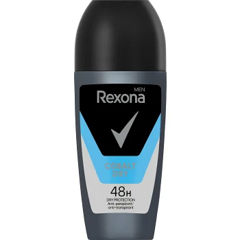 Deodorant Roll On 48h Men Cobalt Dry 50ml Rexona.