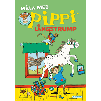 Målarbok Pippi.