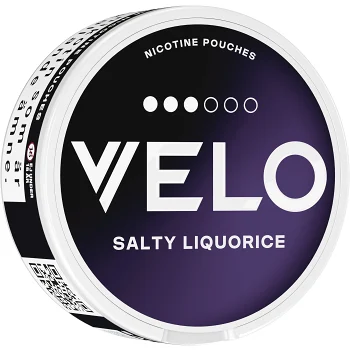 Velo Salty Liquorice 14g.