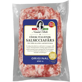 Salsicciafärs Färsk Original 250g Nonna Elide.
