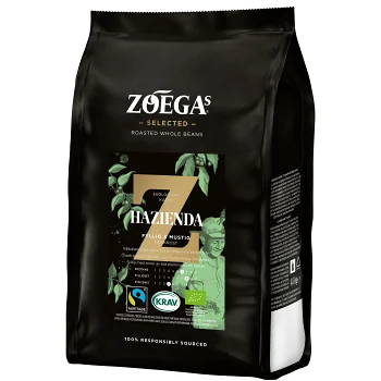 Kaffebönor Hazienda Ekologisk 450g KRAV Zoegas.