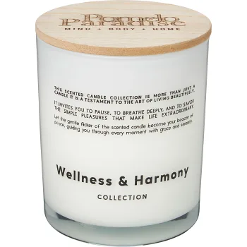 Doftljus Fiona Vit H9cm.