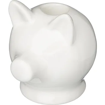 Ljusstake Gris vit ICA.