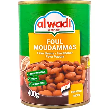 Favabönor Egyptiska 410ml Al Wadi.