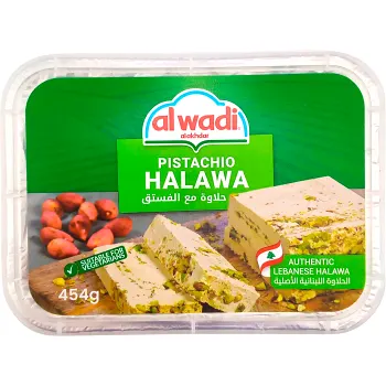 Halva Pistage 454g Al Wadi.