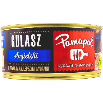 Engelsk Gulasch Konserverad Fläsk 300g Pamapol.