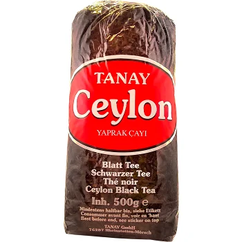 Te Svart 500g Tanay.