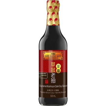 Soja Mörk Mushroom 500ml Lee Kum Kee.
