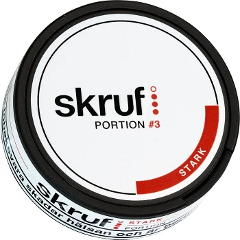 Portionssnus Stark 21,6g Skruf.