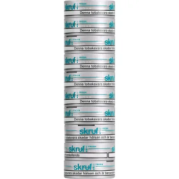 Portionssnus Vit Slim Fresh Stock Skruf.