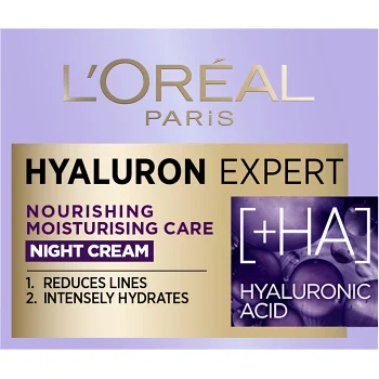 Nattkräm för ansikte Hyaluron Expert Night Cream 50ml Loreal.