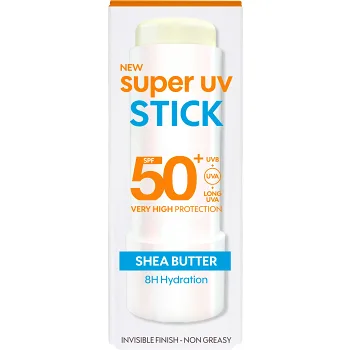 Solskyddsstift Super UV Invisible Stick SPF50+ 9ml Ambre Solaire.