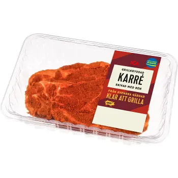 Karré BBQ med ben 450g ICA.