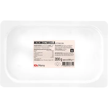 Mini Mozzarella 2,1kg ICA.