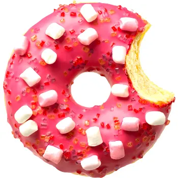 Donut Pinkie 58g Donut Worry Be Happy.