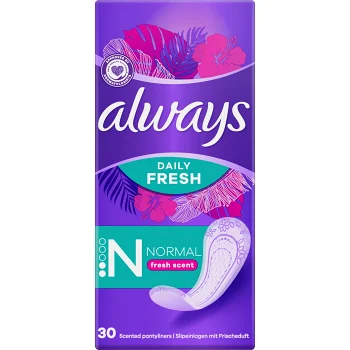 Trosskydd Normal Fresh Scent 30-p Always.