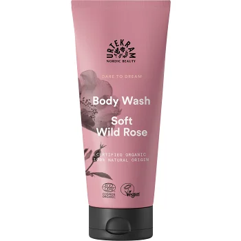 Body Wash Soft Wild Rose 200ml Urtekram.
