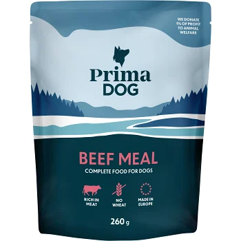 Våtfoder Beef Meal 260g PrimaDog.